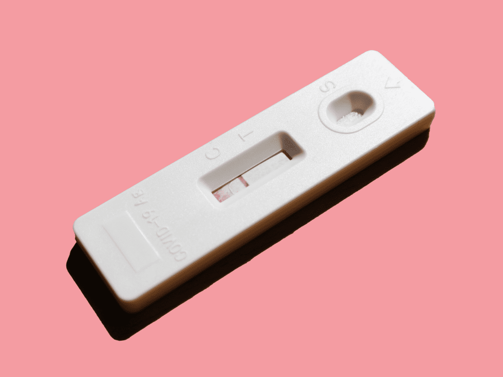 When To Take A Pregnancy Test After Intercourse A Comprehensive Guide   Pink Background Pregnancy Test One Line 1024x768 